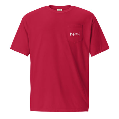 he = i - Pocket Tee