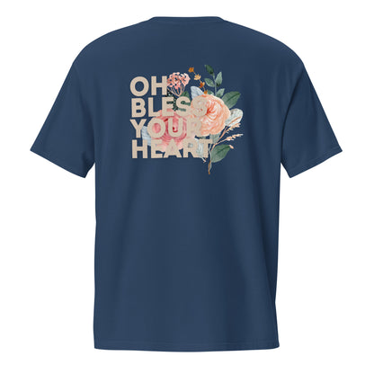 Oh Bless Your Heart - Pocket Tee w/ Back Print