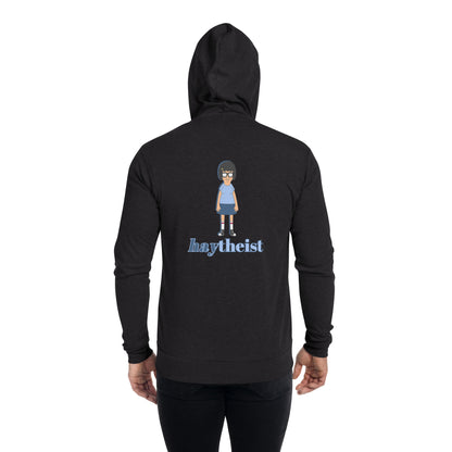 HAYtheist - Tina Belcher Unisex Zip Hoodie