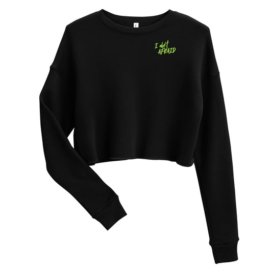 I Ain't Afraid of No Ghost - Crop Sweatshirt