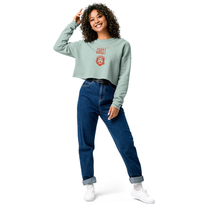I Ain't Afraid of No Ghost v3 - Crop Sweatshirt