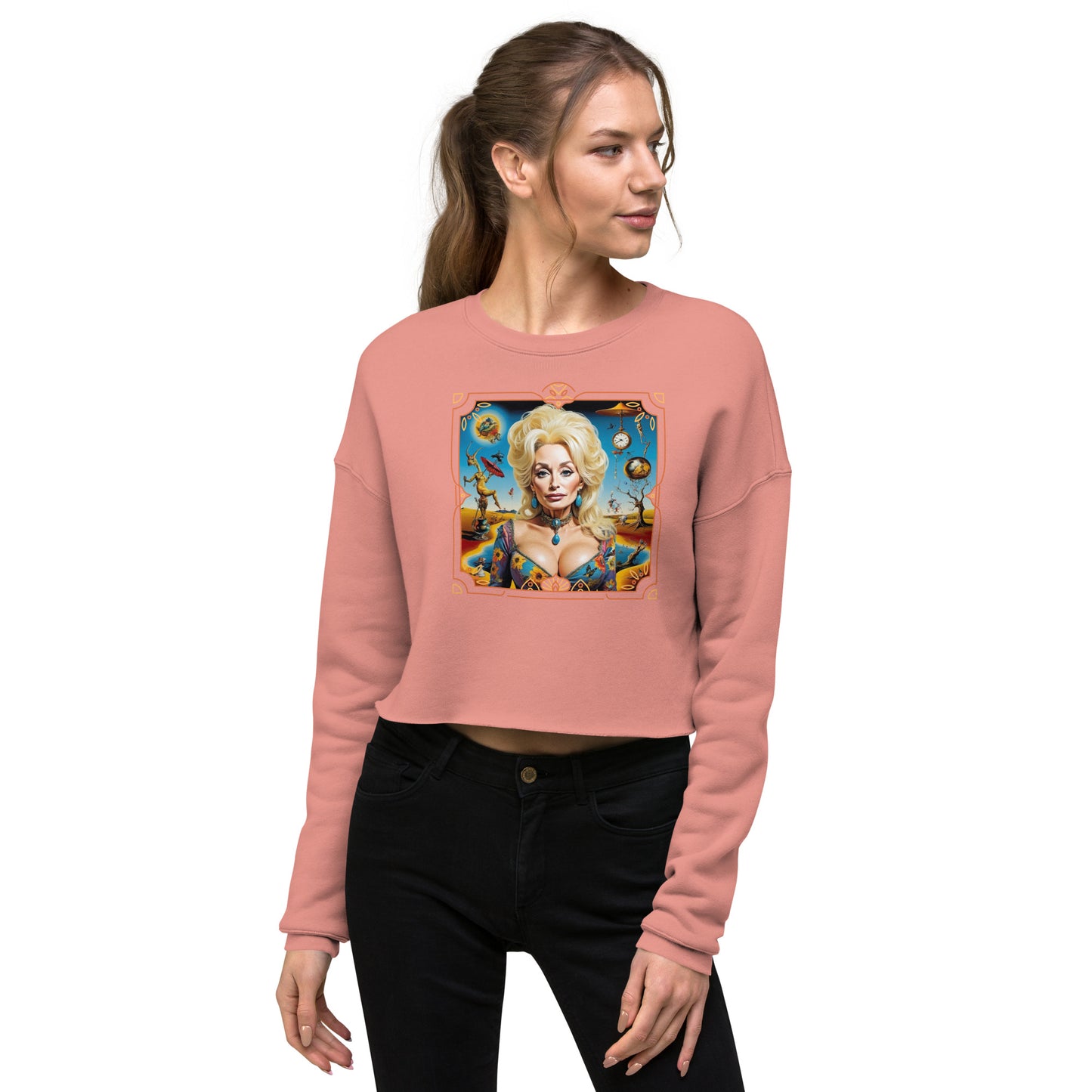 Dolly by Dali - Crop Sweatshirt