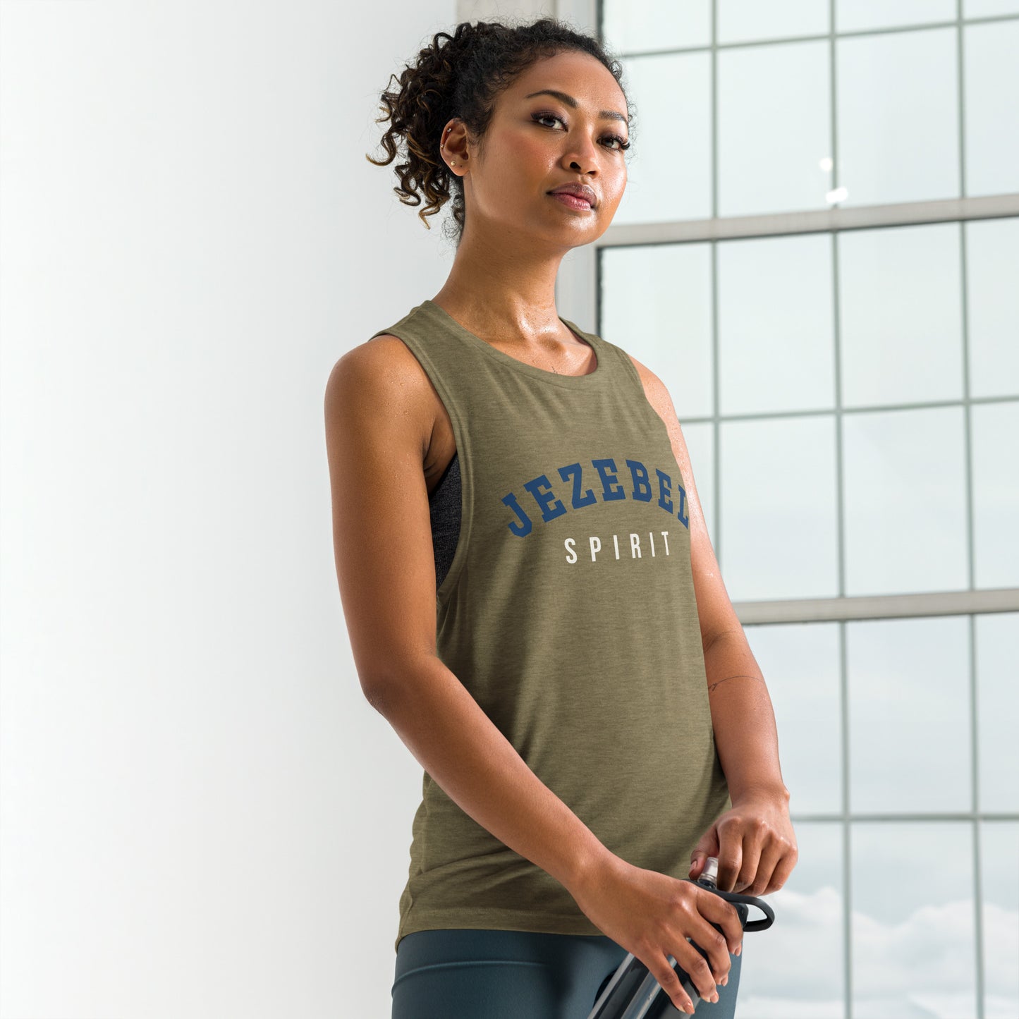 Jezebel Spirit v3 - Ladies’ Muscle Tank